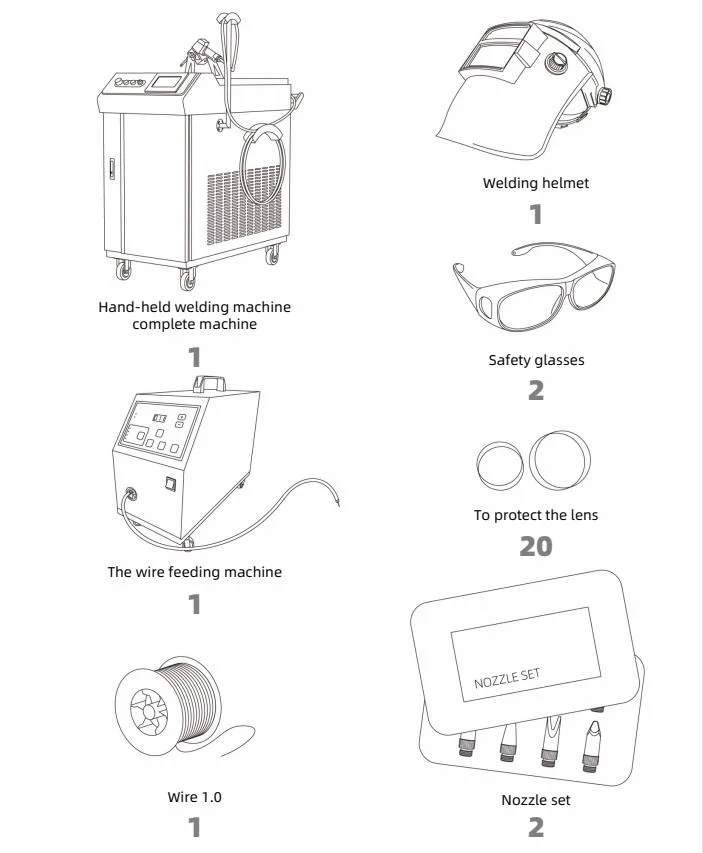 Customized Handheld Fiber Laser Welding Machine