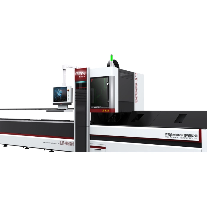 Acme6020 1000W 6m 9m 12m Steel CNC Metal Tube Pipe Fiber Laser Cutting Machine