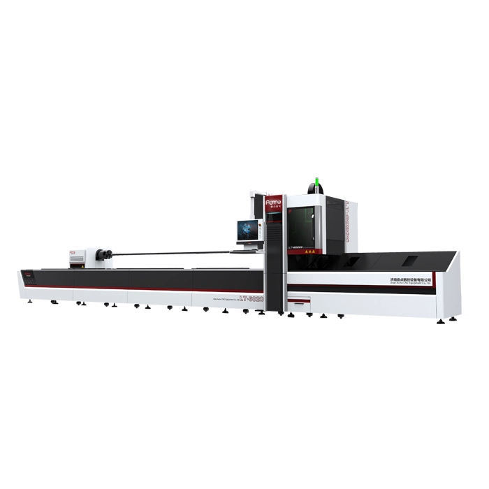 Acme6020 1000W 6m 9m 12m Steel CNC Metal Tube Pipe Fiber Laser Cutting Machine